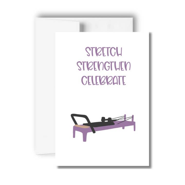 Sträck • Stärk • Fira Födelsedagskort för wholesale av Brandi Creations Design Studio