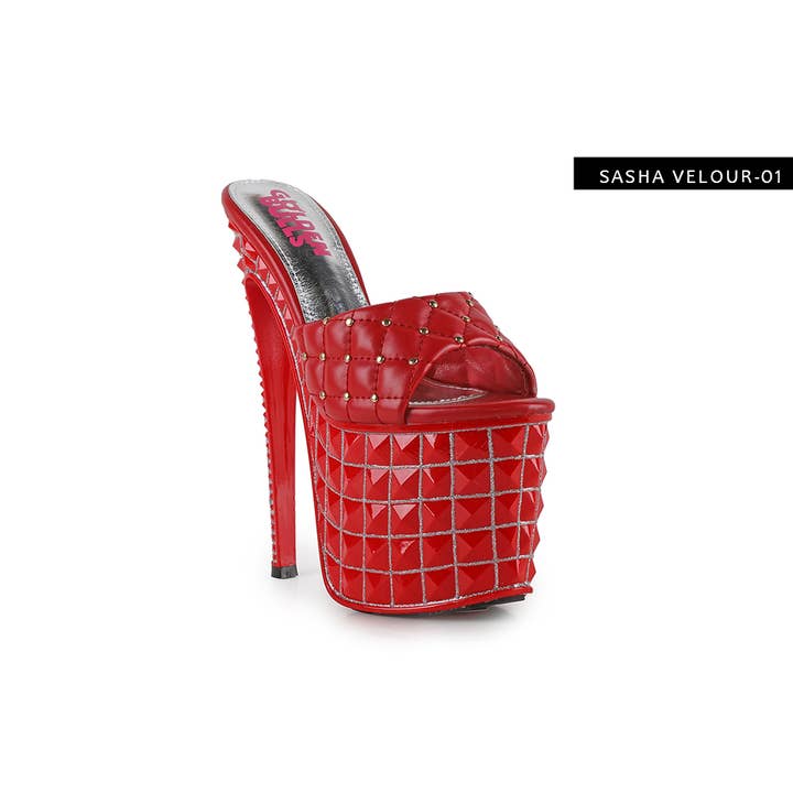 Anthony Wang - Wholesale Platform Heels - Women's - GB SASHA VELOUR-01