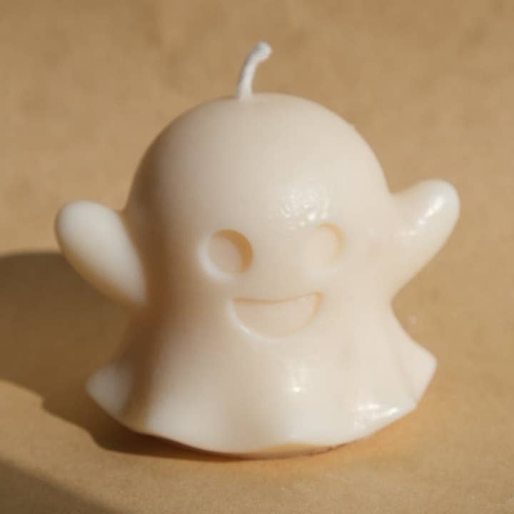 ECLAT DE L'AUBE - Vendita all'ingrosso Candele regalo - Candela decorativa in cera di soia a forma di fantasma felice0