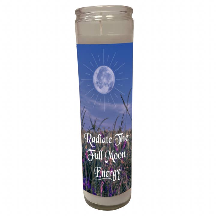 Full Moon 8β Jar Candle for wholesale by Astral Auras