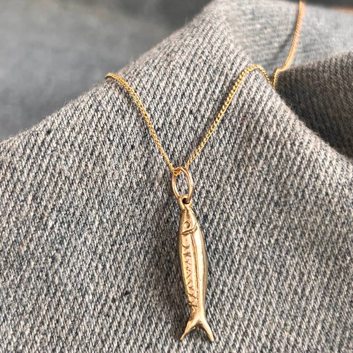 Rebekah J. Designs - Wholesale Individual Charm/Pendant - SARDINE Charm1