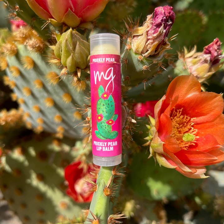 Mad Gab's - Wholesale Lip Balm - MG Prickly Pear SPF 15 Lip Balm Tube Open Stock4