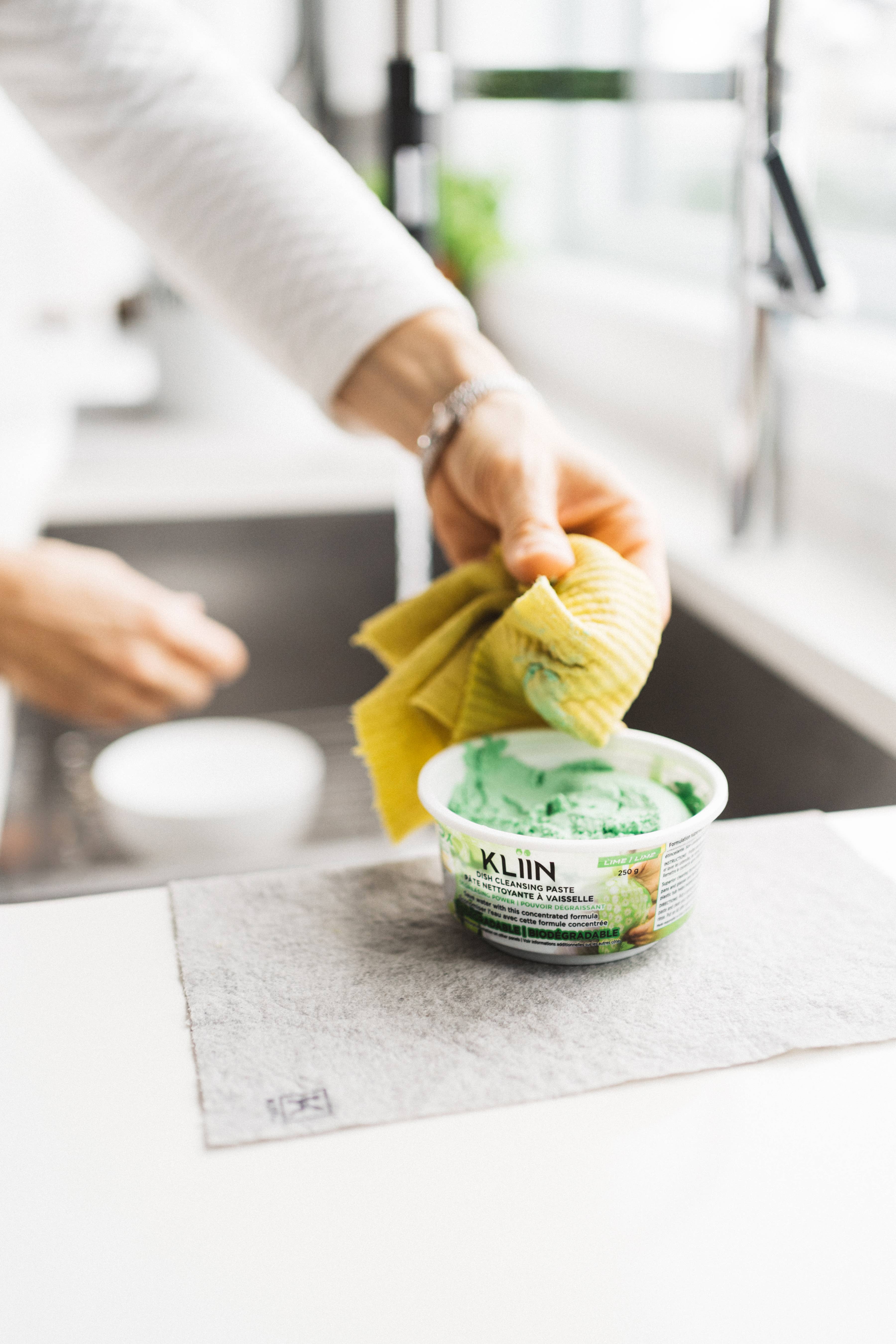 KLIIN - Wholesale Dish Soap - DISH CLEANSING PASTE - LIME1
