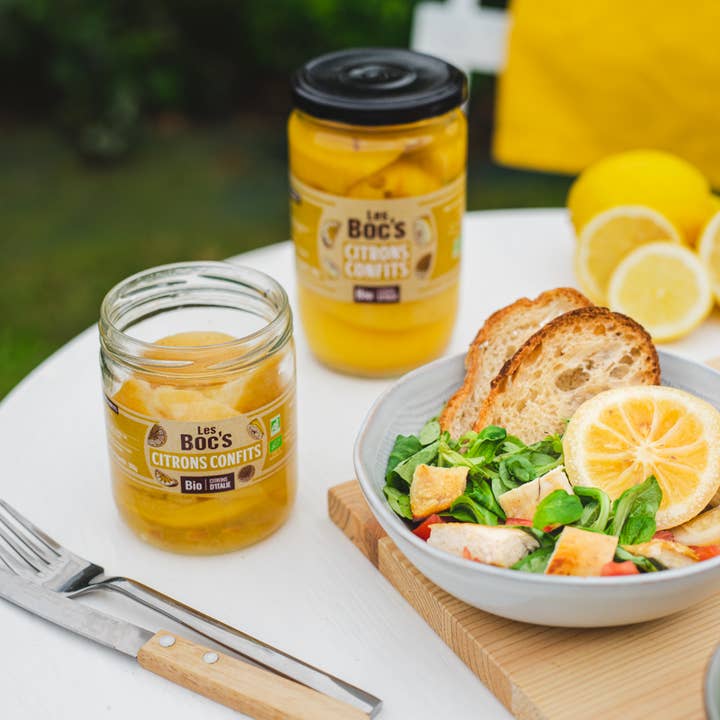 Les Boc's - Wholesale Pickled Vegetables - Organic candied lemon1