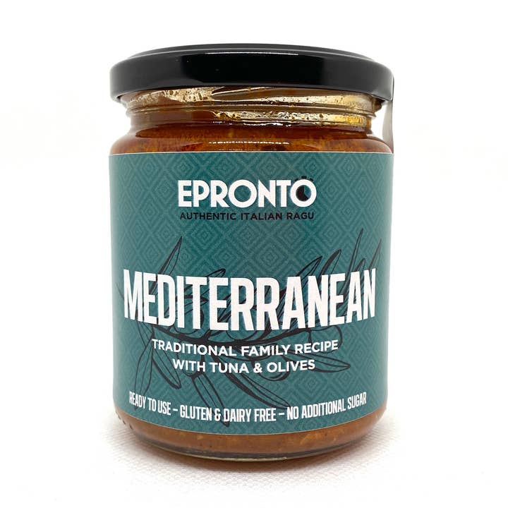 Mediterranean 250g (Tuna, Olives, Capers) for wholesale by Cateritaly Ltd