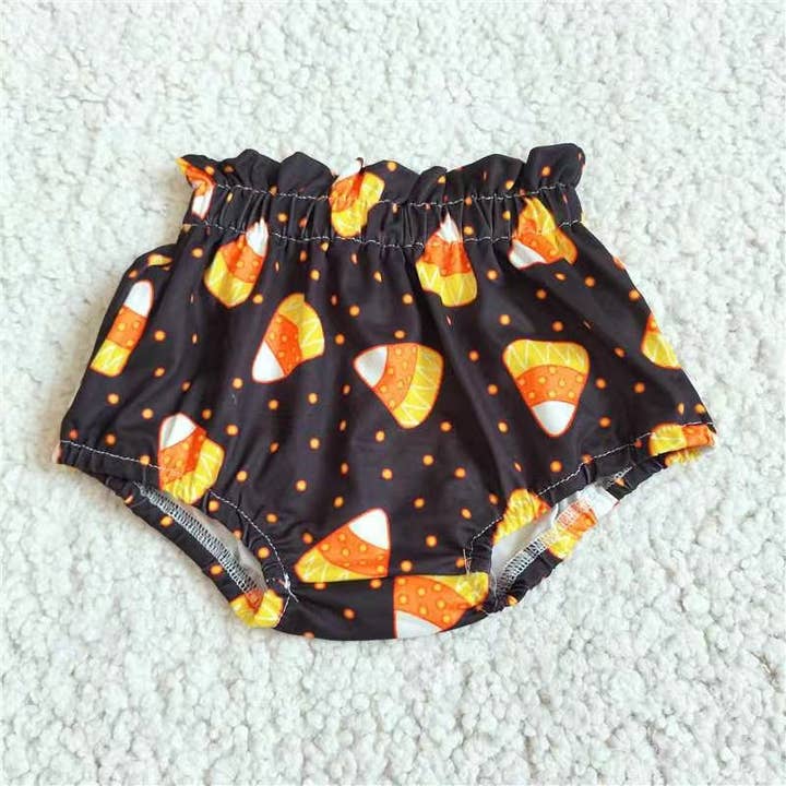 Aier Wholesale - Wholesale Underwear/diaper cover – Baby - Baby Girls high waist halloween candy bummies bloomers