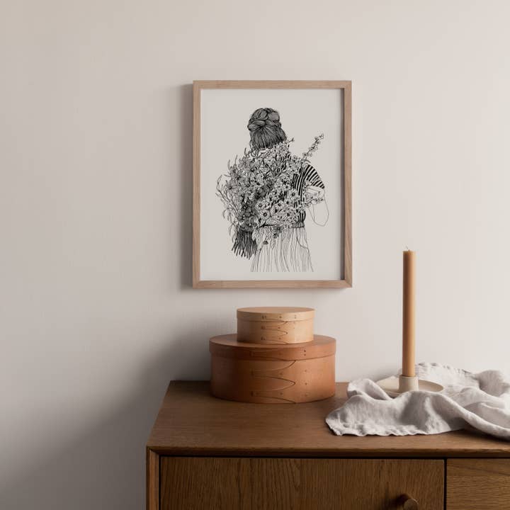 monocotylédone - Wholesale Poster - Orchid, A4 Poster1