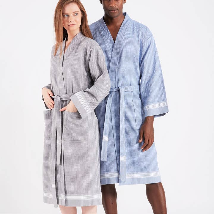 Cotton and Olive - Wholesale Robe - Unisex - Tuana Cotton Hammam Unisex Bathrobe8
