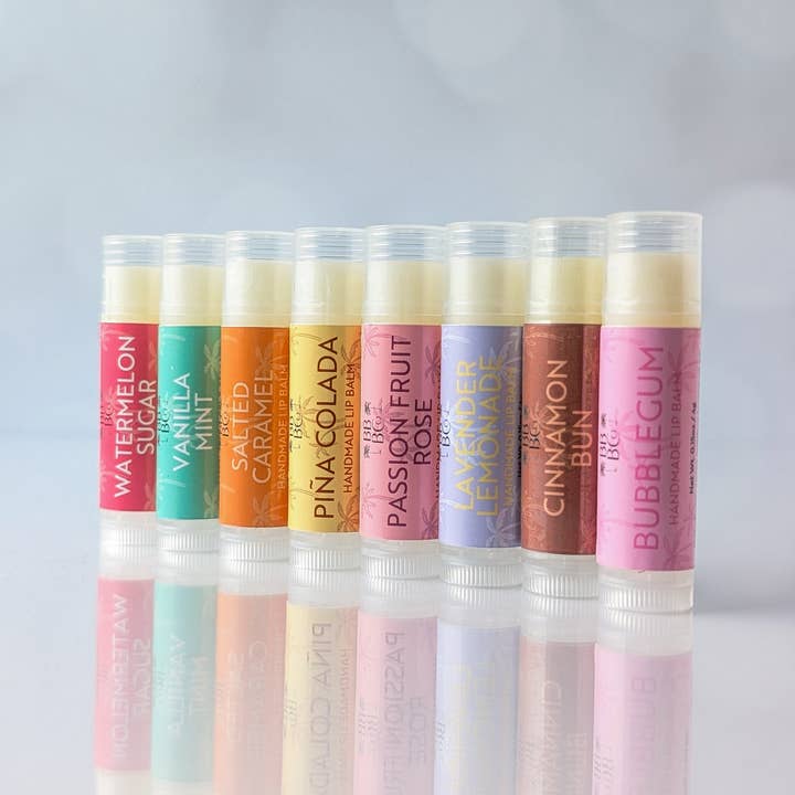 Beachy Bubbles Bath Co - Wholesale Lip Balm - Pina Colada Lip Balm3