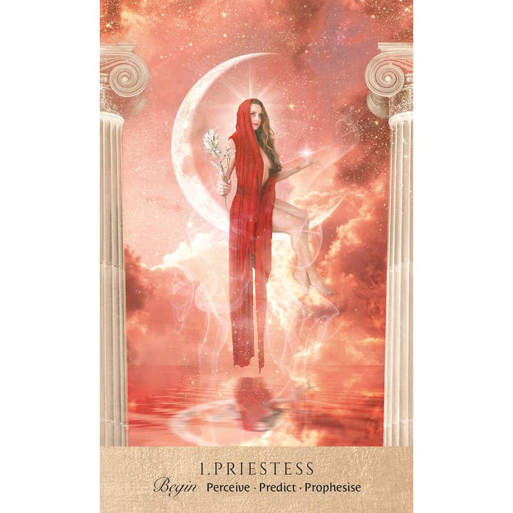 Cardshouse - Venta al por mayor Cartas del tarot - Cartas del Oráculo de Delfos Blue Angel2