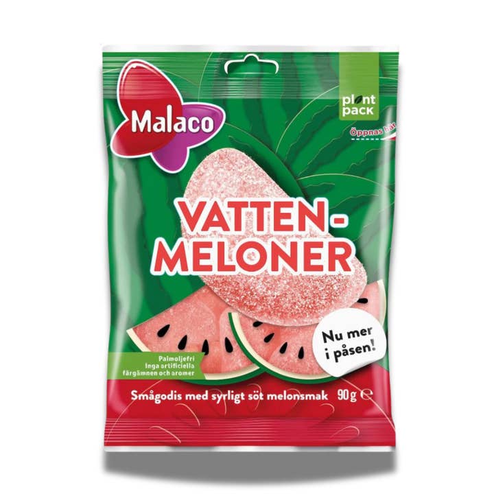 Swedelicious - Swedish Candy - Wholesale Gummy - Malaco - Watermeloen - Bruisend - Zweedse Snoepzak0