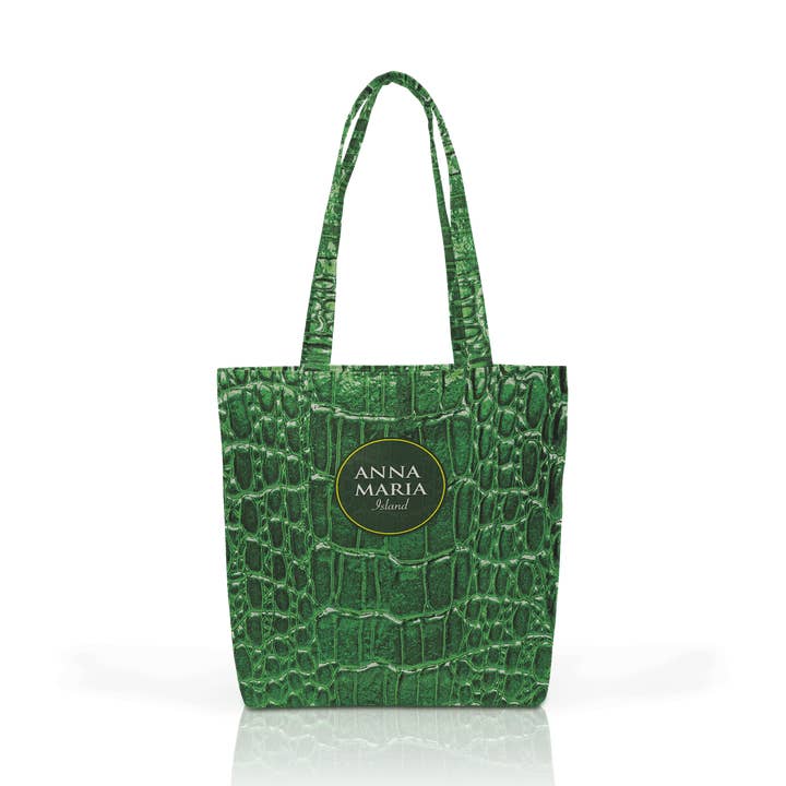 Bolso diario de piel vegana personalizable: estampado de piel de aligátor para venta al por mayor de Matrix