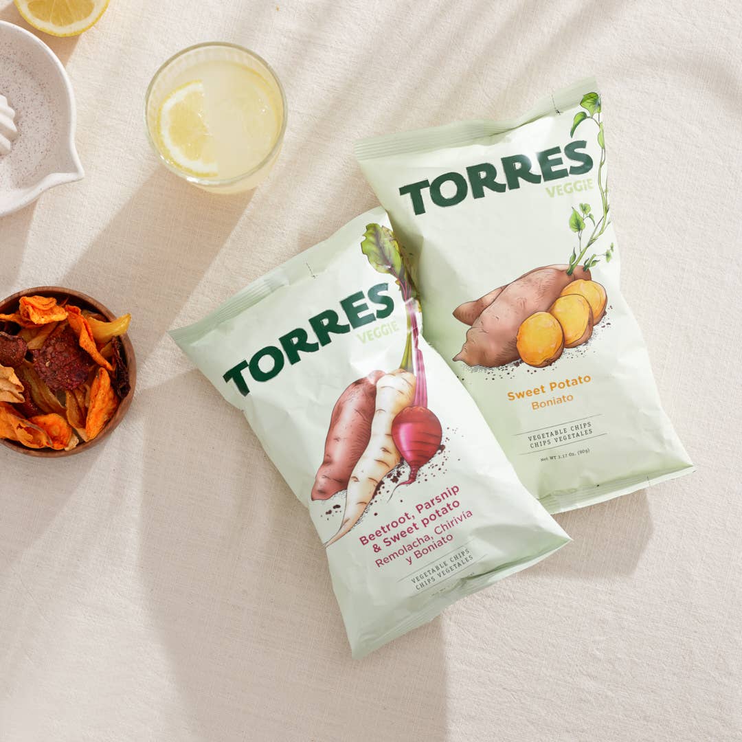 Patatas Torres - Wholesale Chips - Torres Selecta Sweet Potato Potatoes 90G1