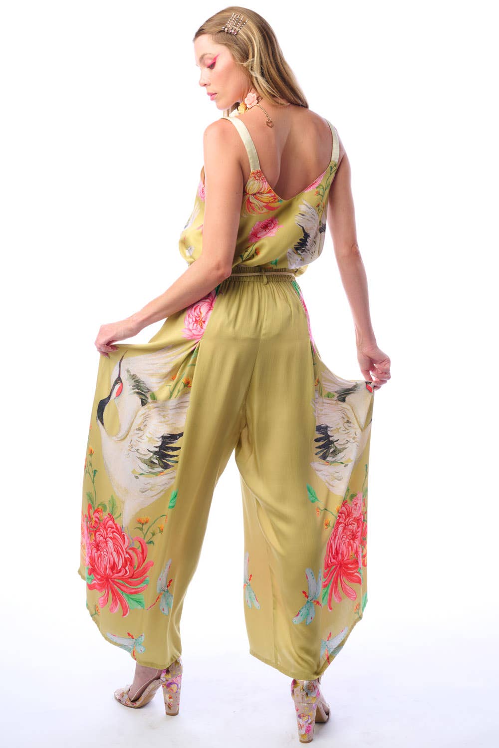 Mustard The Legend Of The Crane Pants for wholesale on Faire14