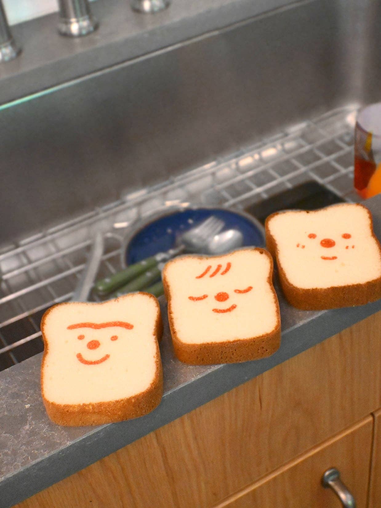 Natali Koromoto - Wholesale Cleaning Sponge - "Poundcake/ Ponqué" Cleaning Sponge3