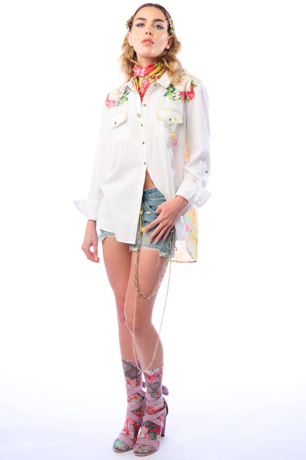 White Marcella Shirt for wholesale on Faire11