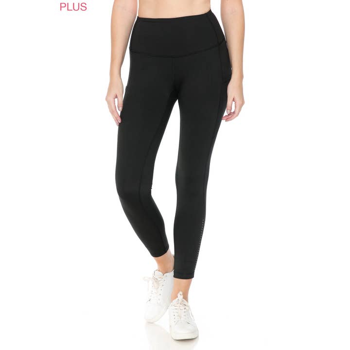 Leggings Depot - Wholesale Athletic/Lounge Leggings - Women's - Plus Size Premium Activewear 7/8 Length Leggings1