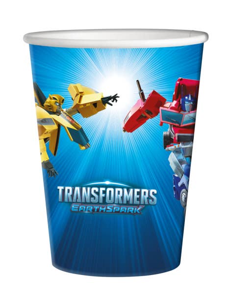 8 Transformers Cups 250 ML for wholesale by Fiestora