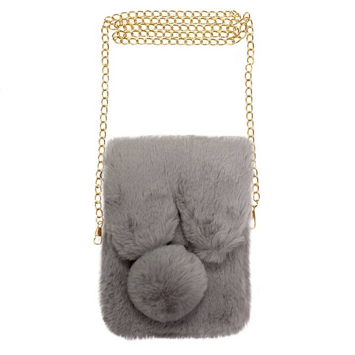 Madeline Love - Wholesale Crossbody bag – Women's - Faux Fur Bunny Crossbody Bag3