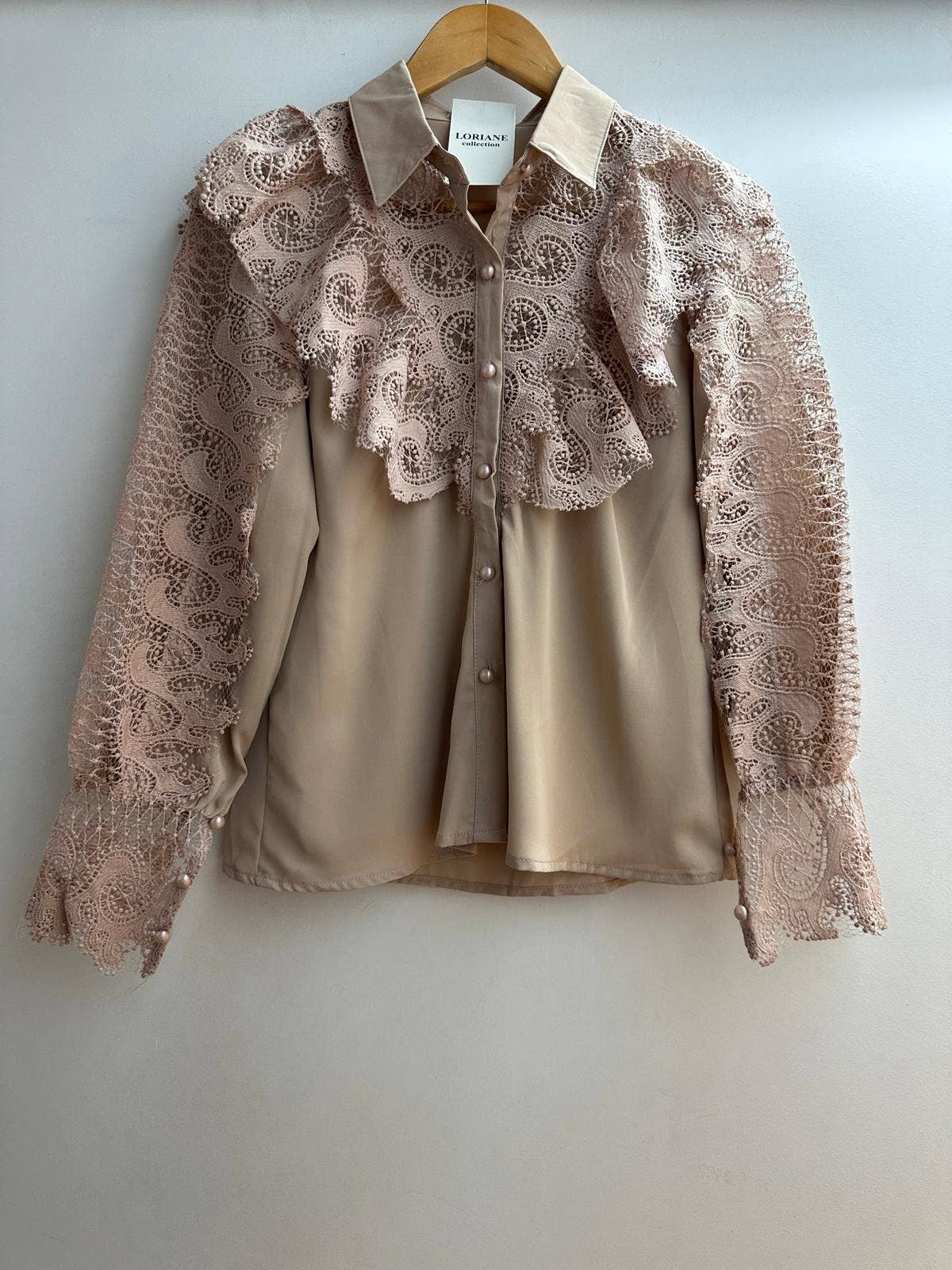 LORIANE - Vendita all'ingrosso Camicia button down - Donna - Camicia bohemien taglia unica3