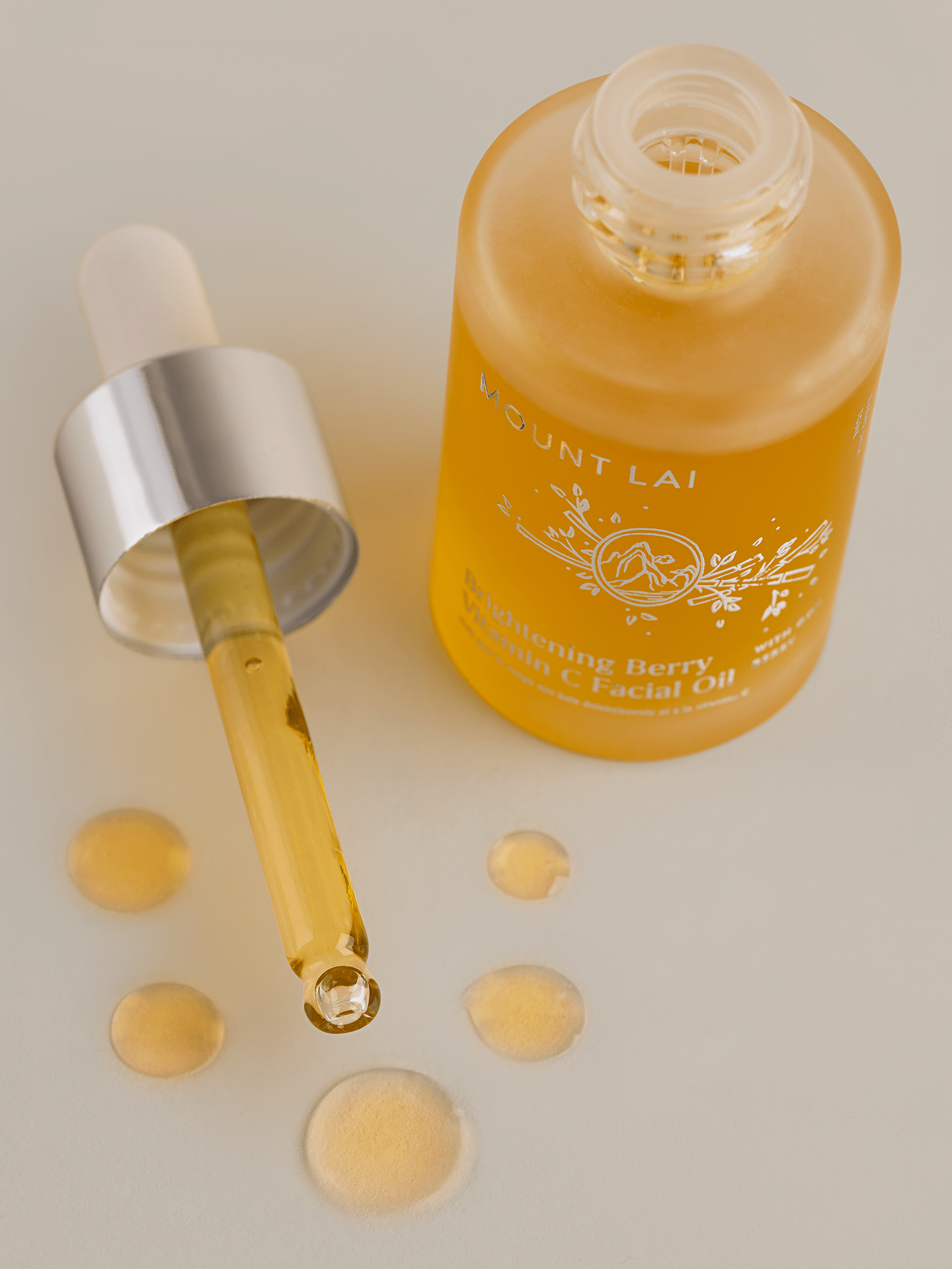 Mount Lai - Vendita all'ingrosso Olio viso - Olio Viso Bacca Luminosa Vitamina C3