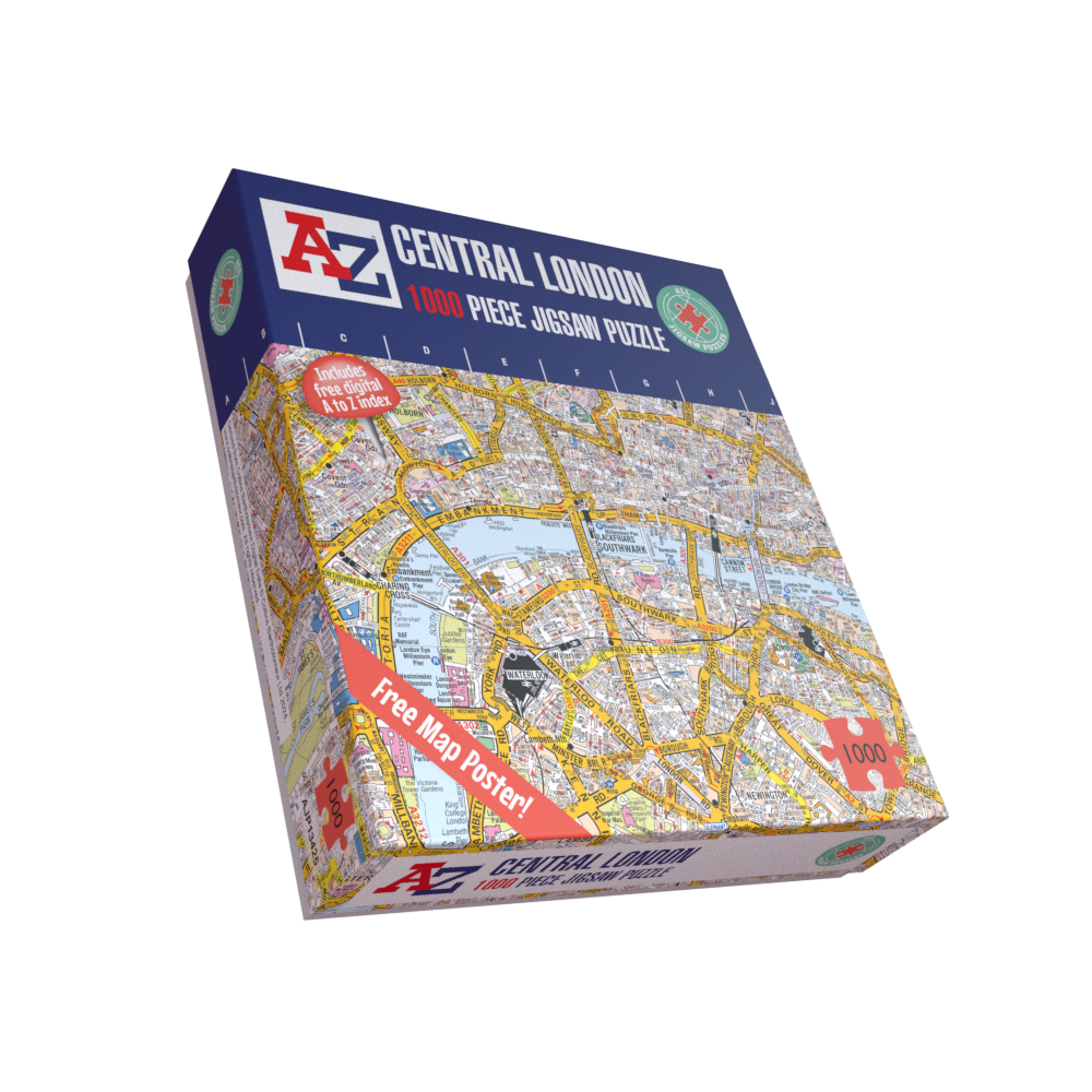 All Jigsaw Puzzles – wholesale Puzzle – Adult – A to Z Map of Central London 1000 Piece Jigsaw0