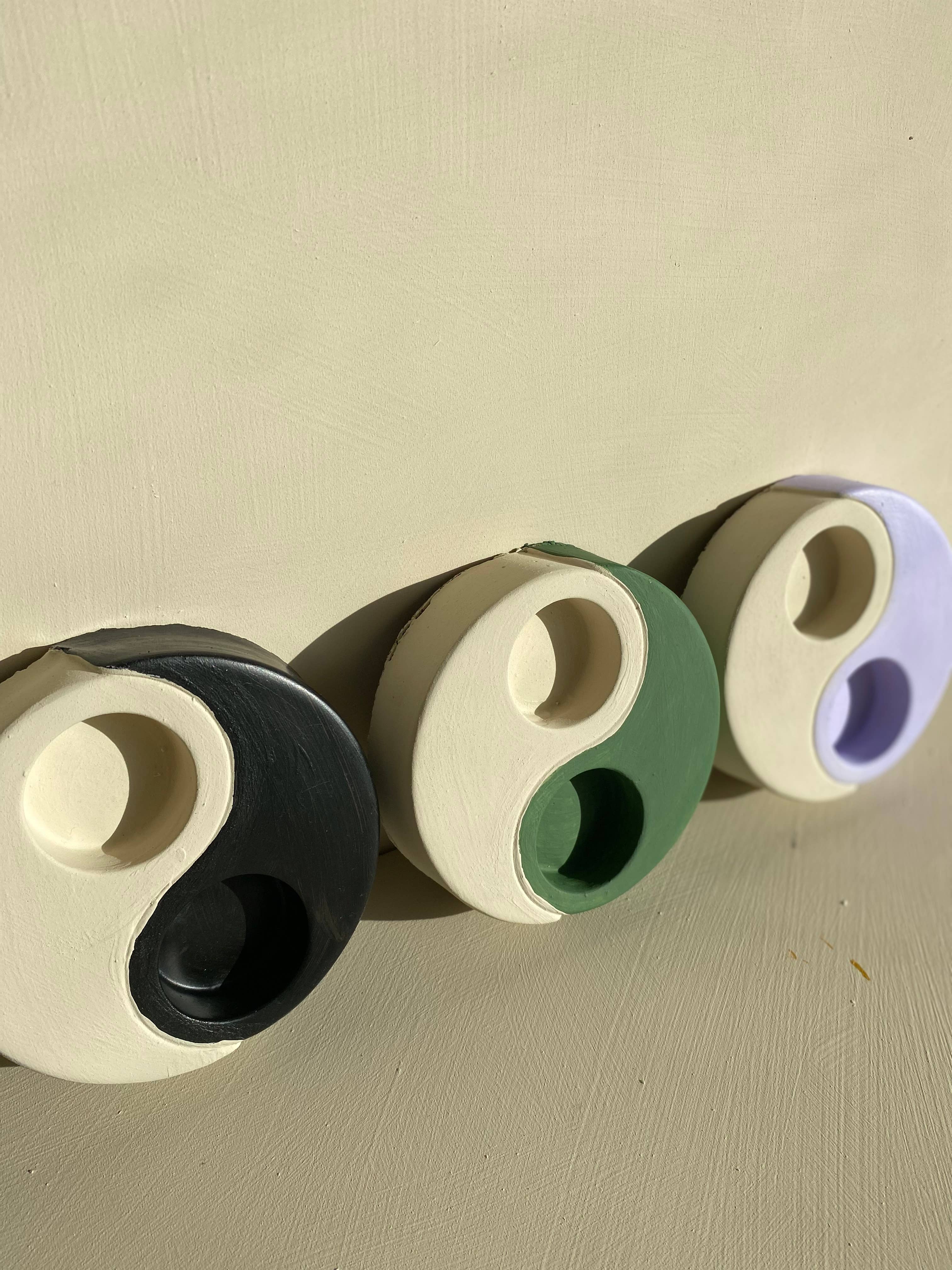 Die Flow - Venta al por mayor Candelabros - Portavelas Yin Yang3