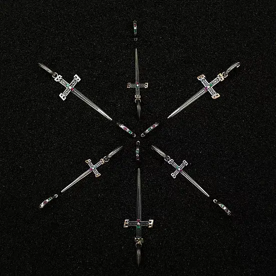 Julia Costantino - Wholesale Huggie Earrings - Great Ares-Silver and 9kt Gold Earring3