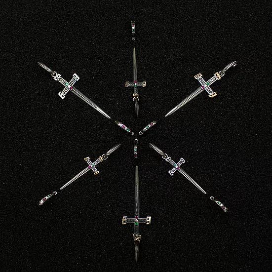 Julia Costantino - Wholesale Huggie Earrings - Great Ares-Silver and 9kt Gold Earring3