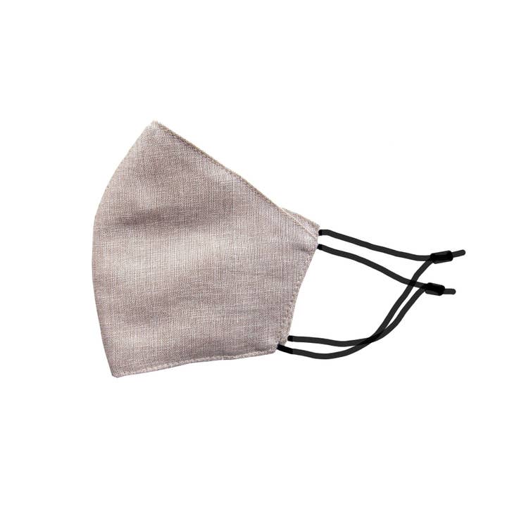 Fridaze - Wholesale Protective Face Mask/Shield - Children Linen Mask - Sand2