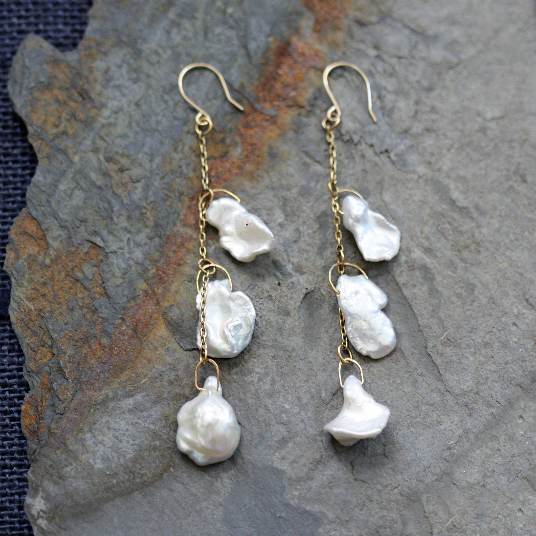 Emilie Shapiro Jewelry - Wholesale Dangle Earrings - Overcast Cascade Earrings