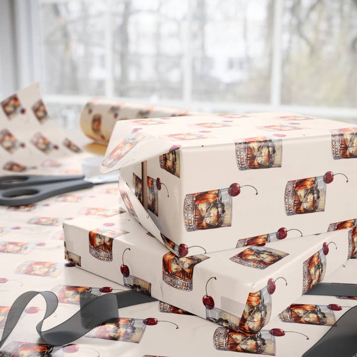 Buffalovely - Wholesale Wrapping paper roll - Wrapping Paper- Old Fashioned3