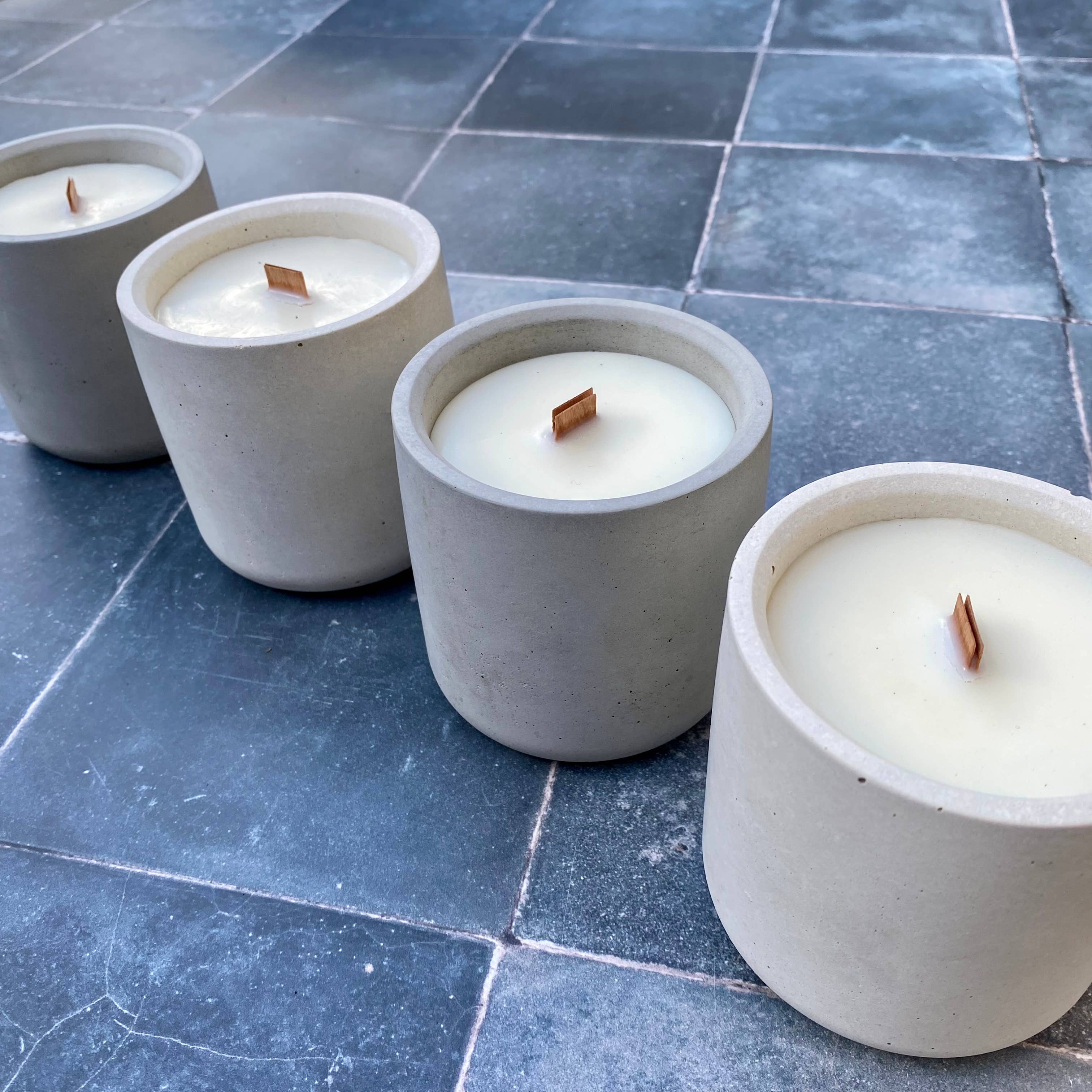 Concretely Co – wholesale Jar/filled candle – Concrete Container Candle7