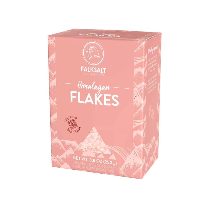 Pink Himalayan Salt Flakes for wholesale by Falksalt