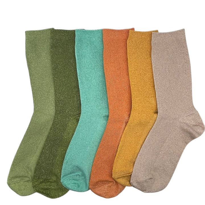 Vegas glitrende enkeltsokker for engroshandel hos Sixton London