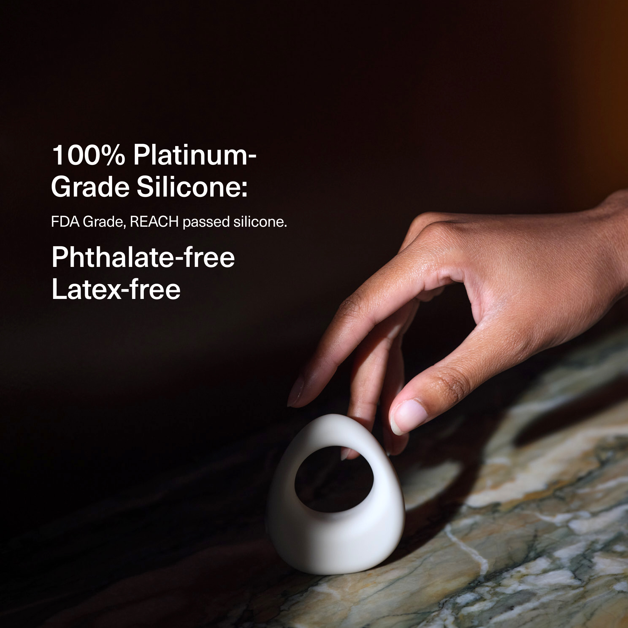 maude - Wholesale Sex Toy - Band - sex toy, vibrating ring, grey, adult gifts.3