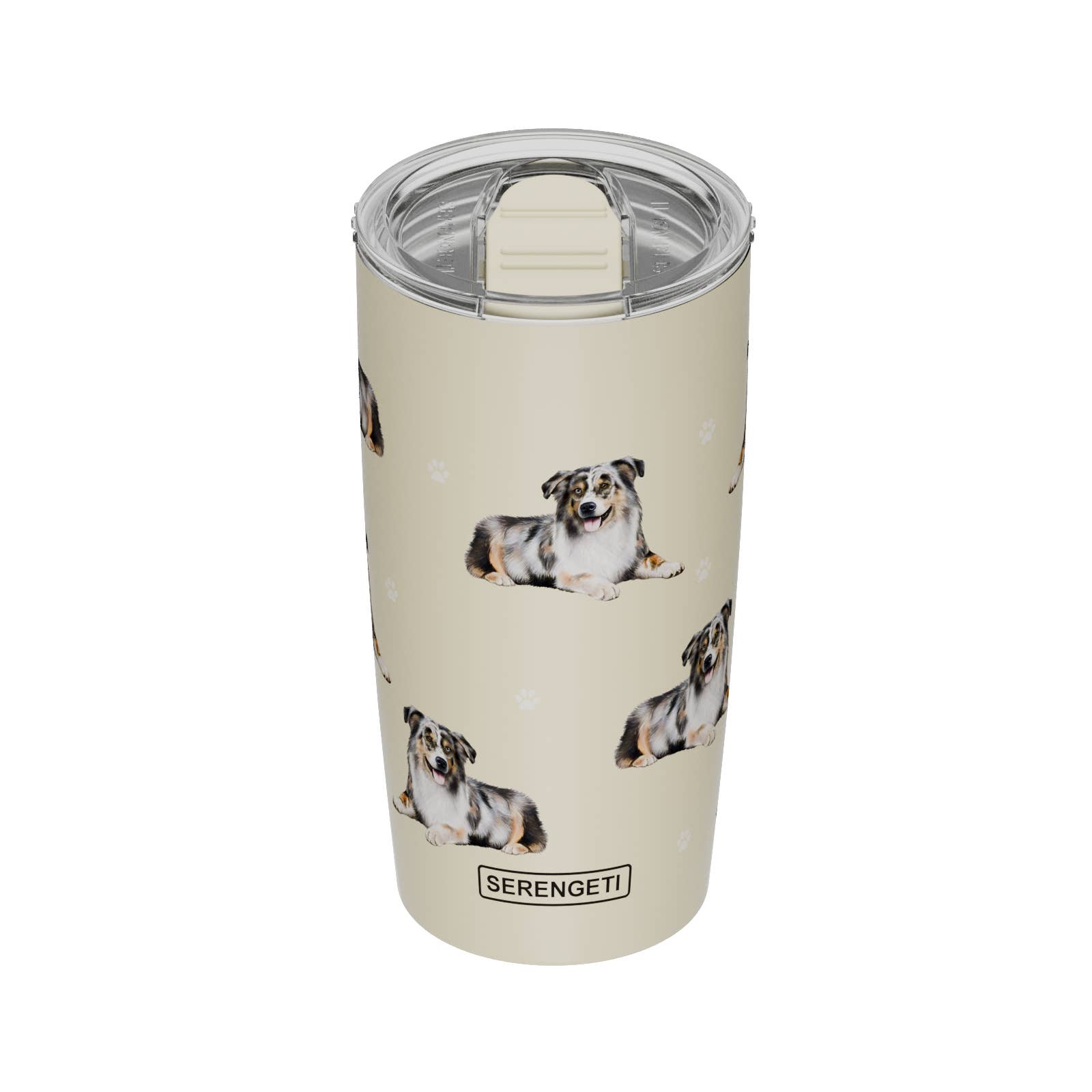 E&S Pets - Wholesale Insulated Mug/Tumbler - 3D Printed Australian Shepherd Tumbler, Leak-Proof , Durable