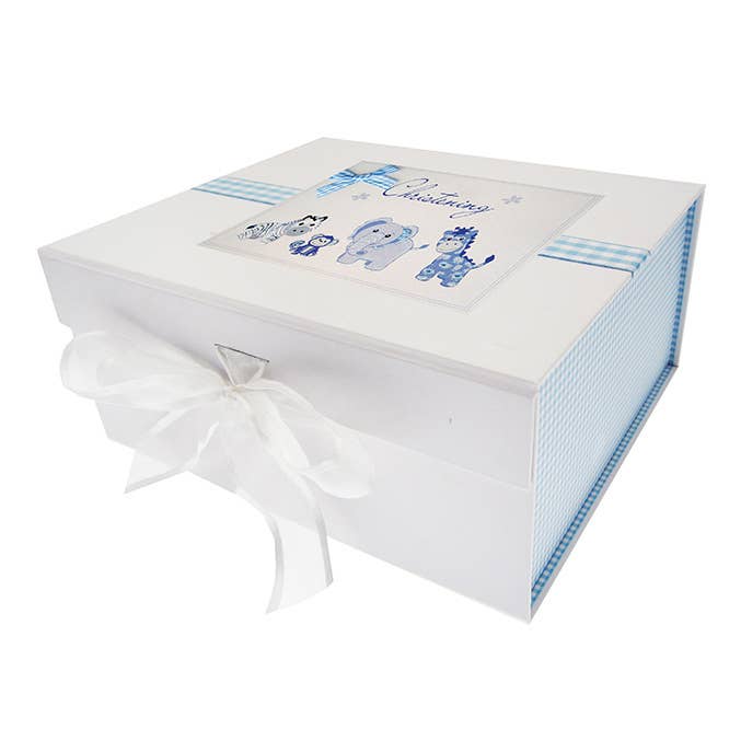 Batizado Blue Toys - Caixa Pequena de Recolha (CTB2) por atacado de White Cotton Cards