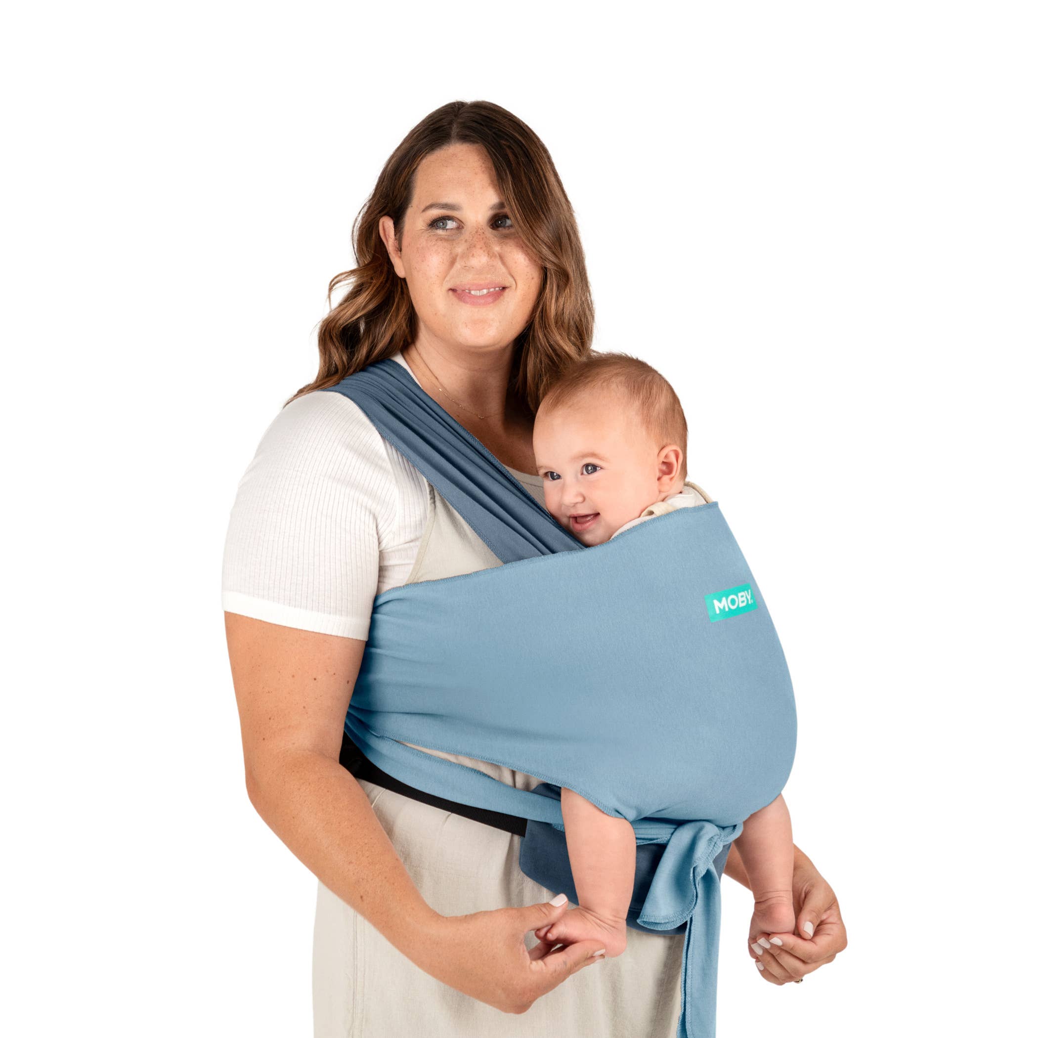 Moby - Wholesale Baby Carrier - Moby Easy Wrap Sea Spray3