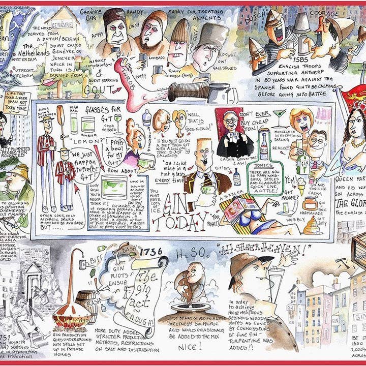 All Jigsaw Puzzles – wholesale Puzzle – Adult – Gin - Tim Bulmer 1000 Piece Jigsaw Puzzle1