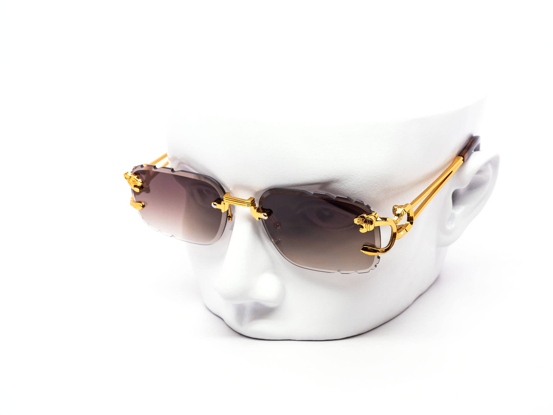 Still Friday - Wholesale Sunglasses - Unisex - Lions Den Gradient Jagged Edge Miter-cut Sunglasses3