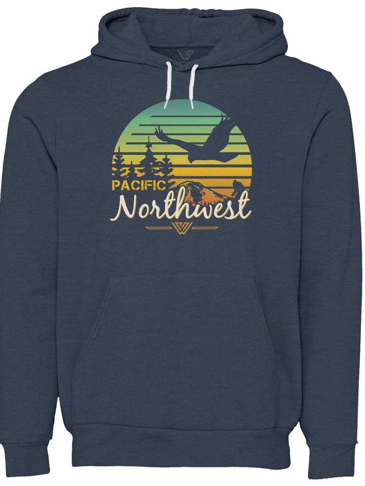 PNW Sunset Pullover Hoodie for wholesale by PNW KYNE