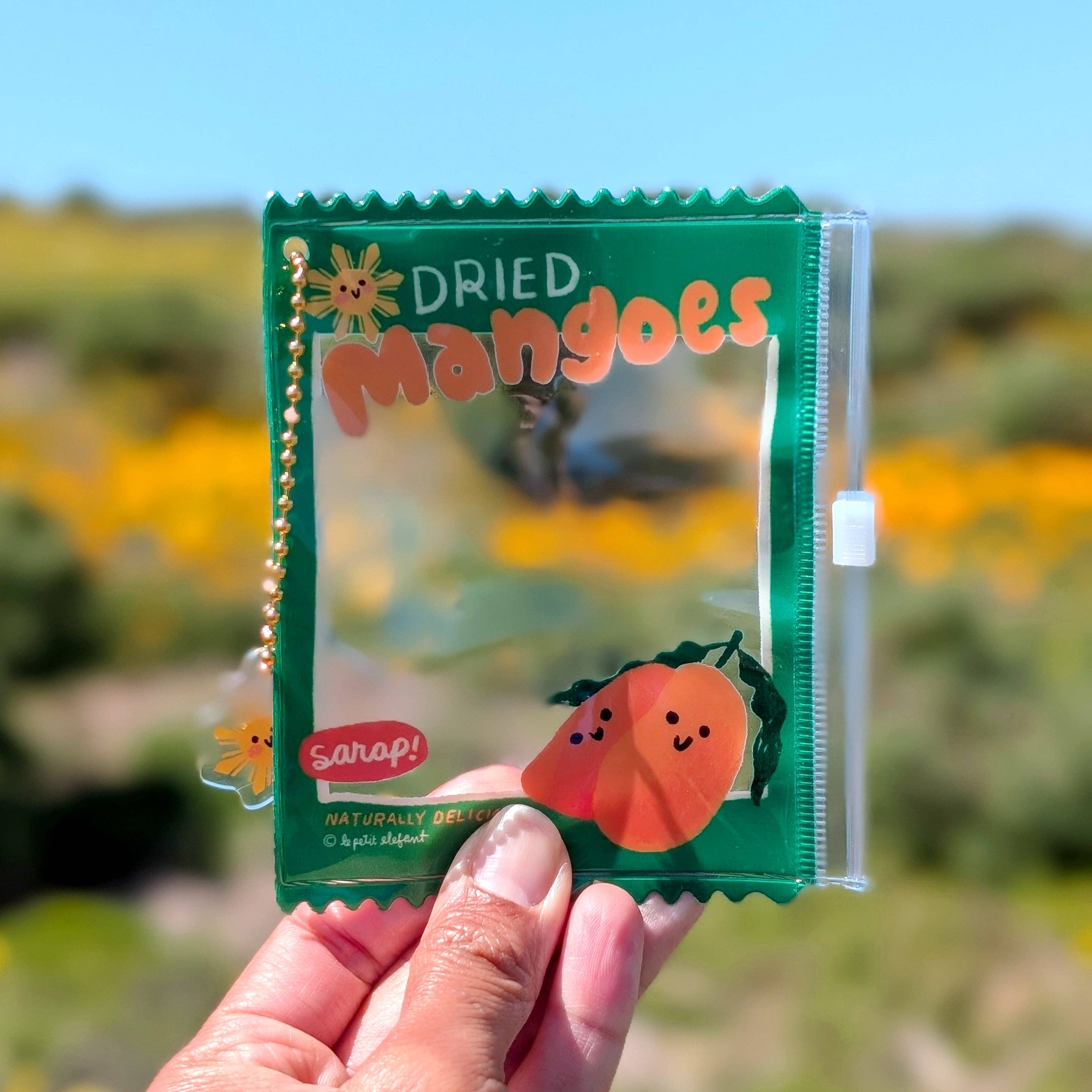 Le Petit Elefant - Wholesale Pouch - Women's - Dried Mango PVC Zipper Pouch1