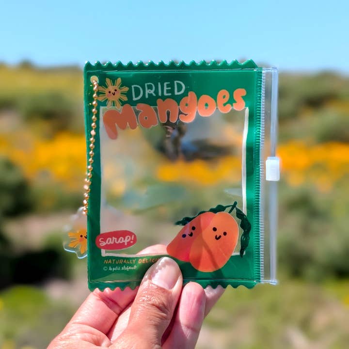 Le Petit Elefant - Wholesale Pouch - Women's - Dried Mango PVC Zipper Pouch1