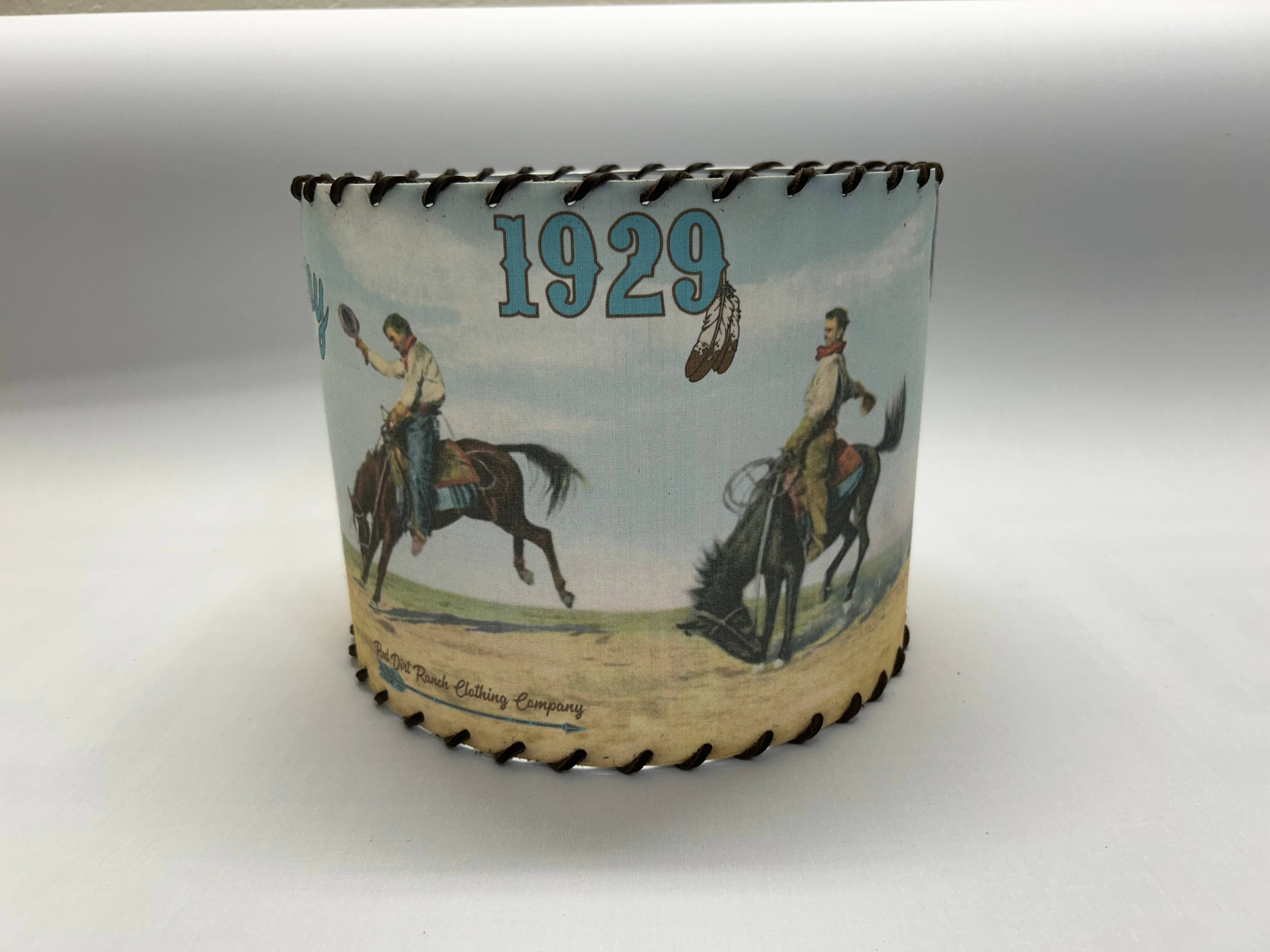 Red Dirt Ranch Clothing Company - Wholesale Lamp Shade - Lampshade Ride ‘Em Cowboy 19295