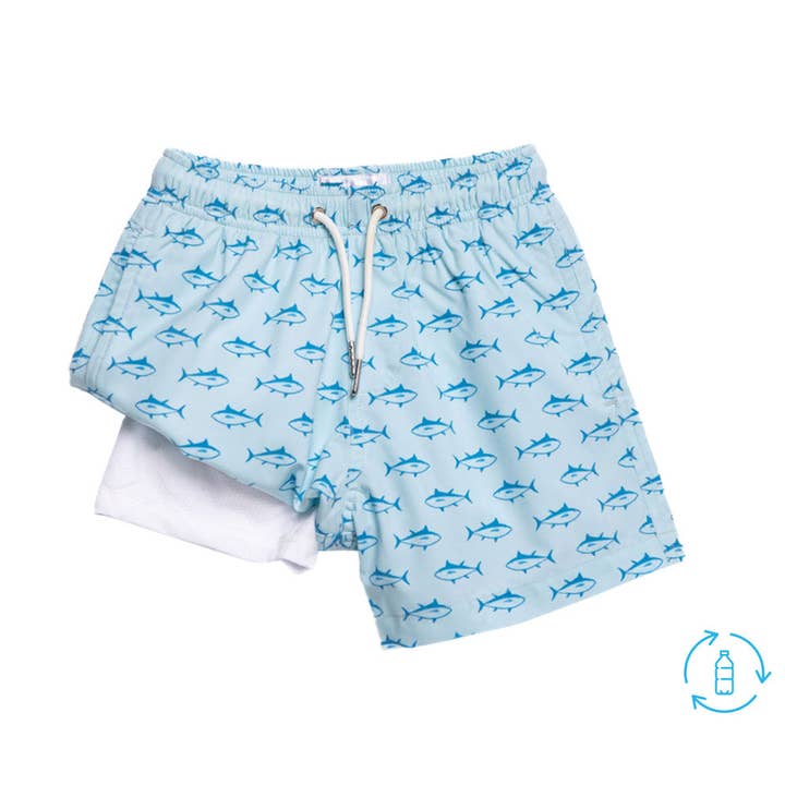 Bermuda Bleu Thon pour enfants pour la vente par Bermies