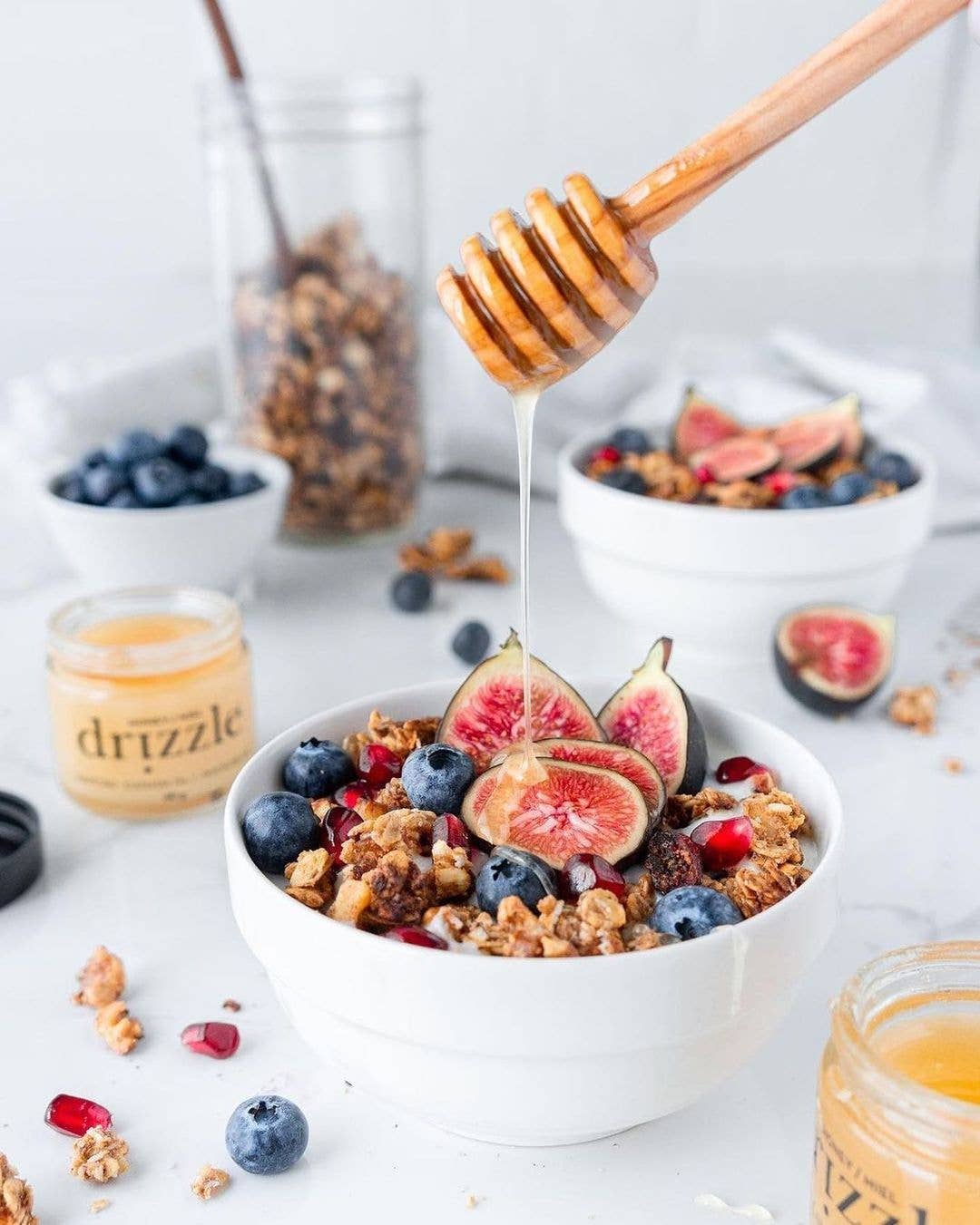 Drizzle Honey - Wholesale Honey - White Raw Honey (mini) – 80 g (2.8 oz)5