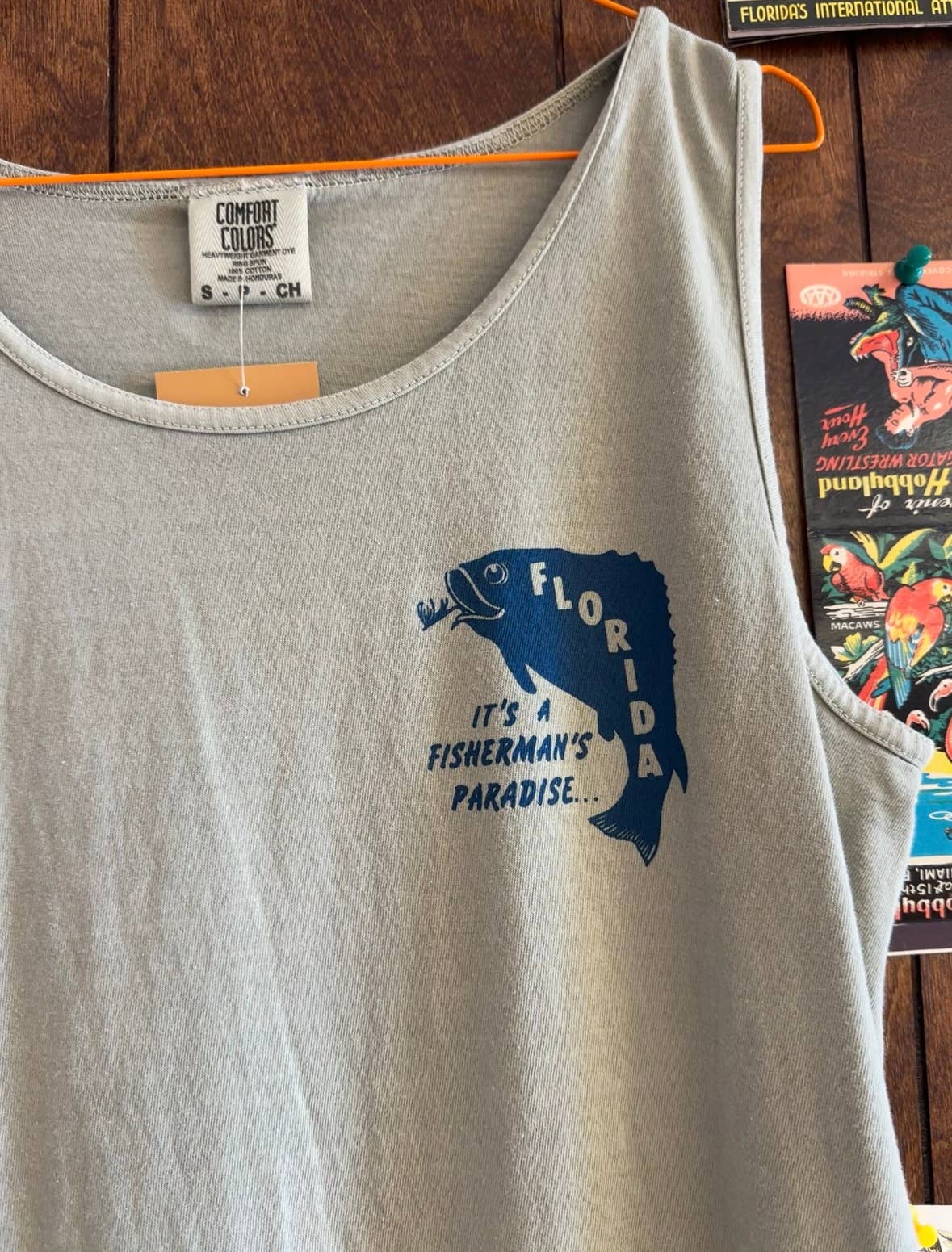 5801 Print House – Engroshandel Tank top - Herre – Fiskernes tanktop1