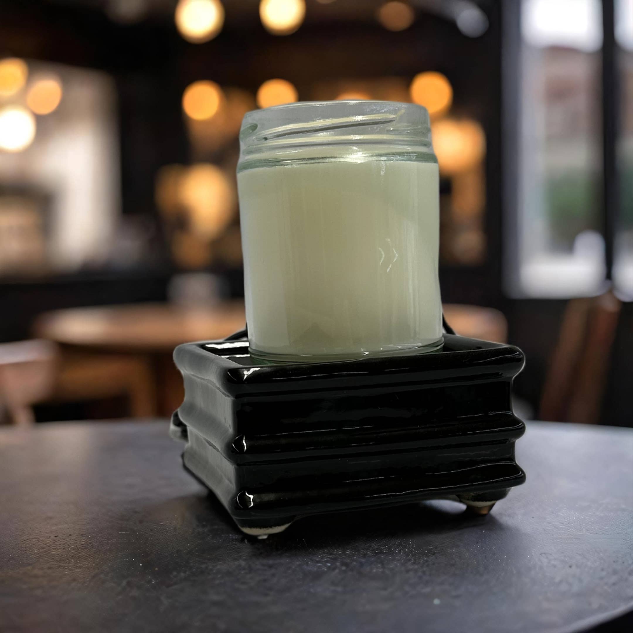 The Candle Daddy - Wholesale Wax Warmer - Electric Ceramic Wax Melt & Candle Warmer - Square Black3