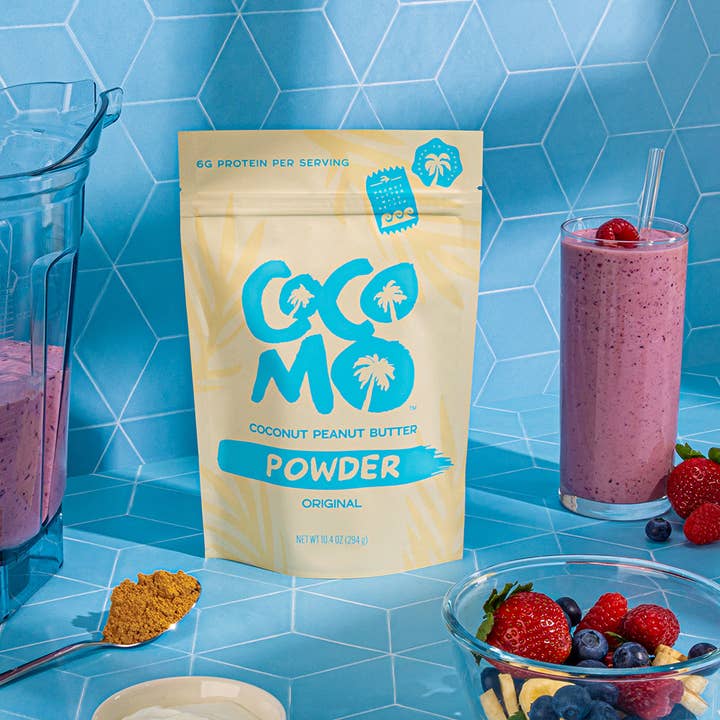 COCOMO - Wholesale Protein/Superfood Powder - Coconut Peanut Butter Powder (Original + Chocolate) 2